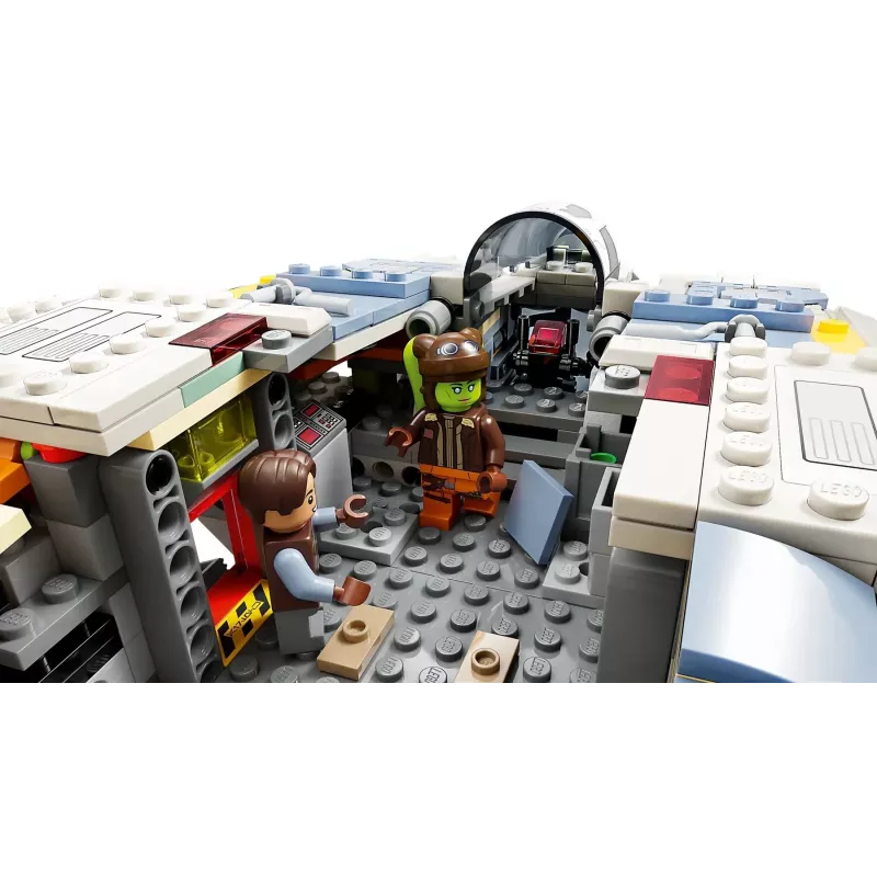 LEGO Star Wars žaidimų rinkinys 75357 — „The Ghost“ ir „Phantom II“, 1 394 detalės, 4 minifigūrėlės, nuo 10 metų