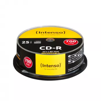 CD-R Intenso INT-1001124 700 MB 80 min 52x 25 vnt. verpstė