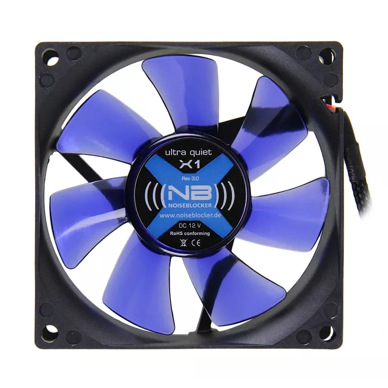 Ventiliatorius Noiseblocker BlackSilentFan X1