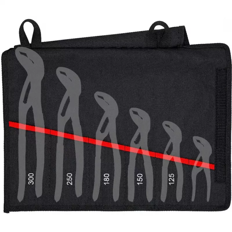 Įrankių krepšys Knipex 00 19 55 S5 LE, neužpildytas, išmatavimai 340 x 140 x 40 mm, 1 vnt.