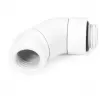 Vandens blokas Alphacool 17628 Brass White 30mm x 42mm x 18mm
