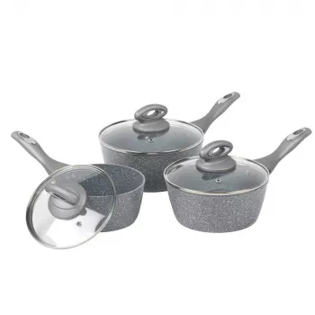 Puodų rinkinys Salter BW02986G1EU7 — 3 puodai 16 cm, 18 cm, 20 cm
