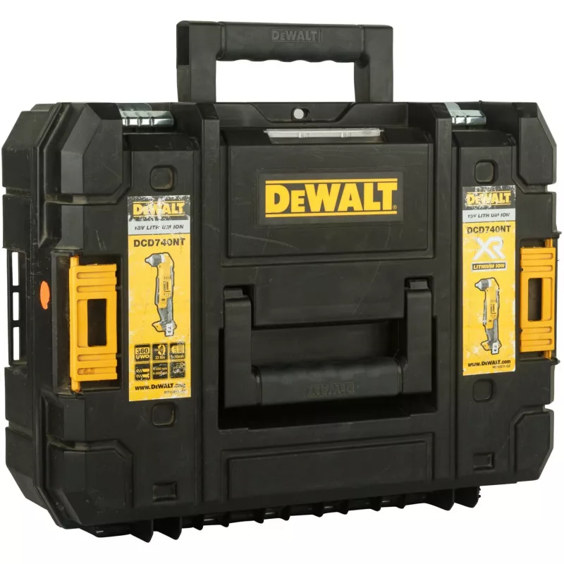 DeWALT DCD740NT-XJ gręžtuvas 2000 RPM, be rakto griebtuvas, 1.3 kg, juodas, geltonas