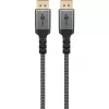Pro DisplayPort 1.4 Sleeved - Ekrano laidas - 3m - Juoda