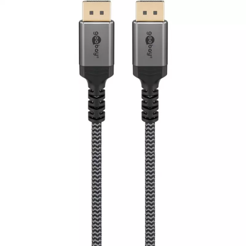 Pro DisplayPort 1.4 Sleeved - Ekrano laidas - 3m - Juoda