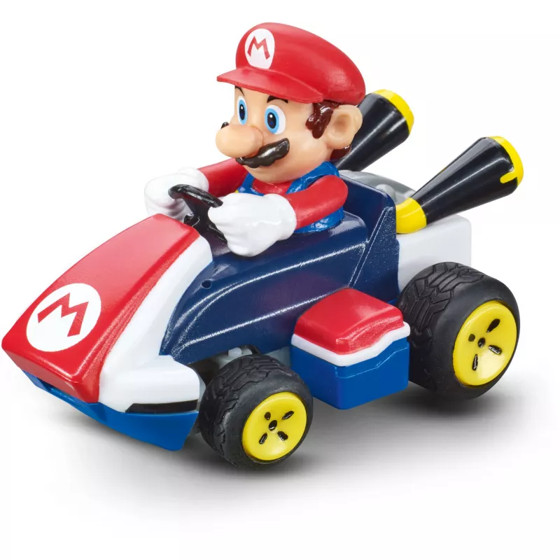 CARRERA RC stalo lenktynių rinkinys Mario 370430015 – 2.4 GHz belaidžiai radijo valdomi automobiliai Mario ir Luigi