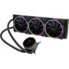 Vandens aušintuvas INTER-TECH LC-360 RGB — 12 cm ventiliatorius, hidraulinis guolis, juodas