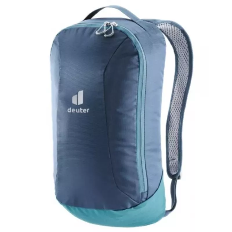 Kuprinė nešiojimui vaikams Deuter Kid Comfort Pro, mėlyna, poliamidas, maks. 22 kg, skėtis nuo saulės, šoninė kišenė