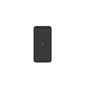 Xiaomi Mi 20000mAh Redmi Power Bank – 2 USB-A prievadai, greitas dviejų įrenginių įkrovimas, dviguba įvestis (Micro-USB / USB-C), nešiojamas įkroviklis