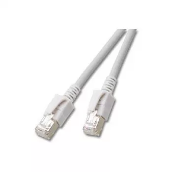 EFB-Elektronik RJ45 Patch Laidas Cat.6A S/FTP FRNC VC LED Pilkas 2m