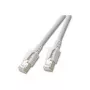 EFB-Elektronik RJ45 Patch Laidas Cat.6A S/FTP FRNC VC LED Pilkas 2m