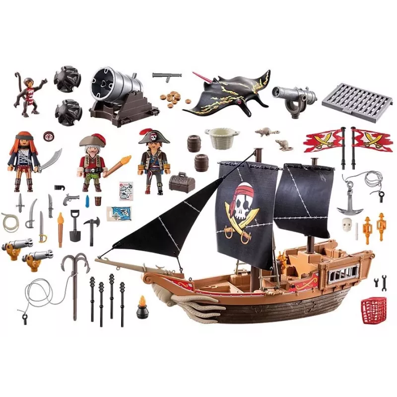 Playmobil Piratų žaidimų rinkinys 71530 Įvairiaspalvis Plastikas 4-10 metų
