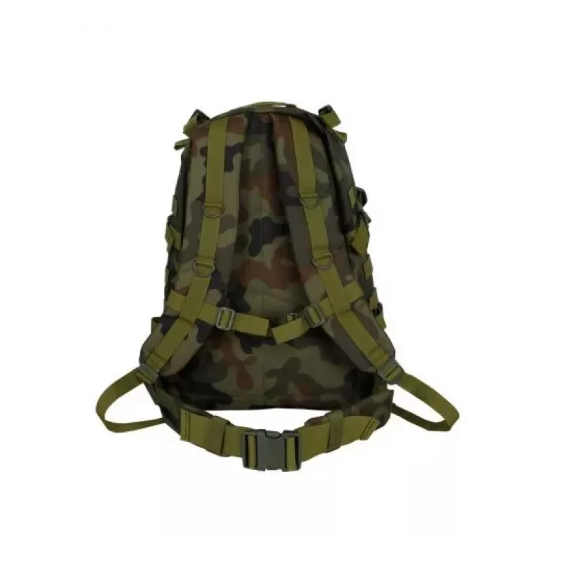 Taktinė kuprinė GFC GFT 3-Day Assault Pack wz.93 Forest Panther – 20 L, nailonas, krūtinės diržas, juosmens diržas