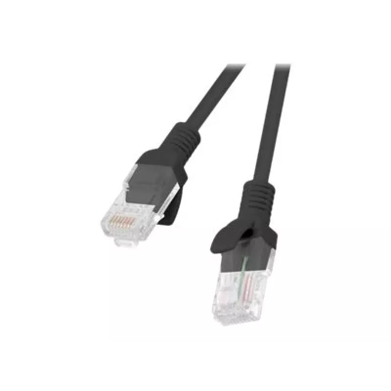 Tinklo kabelis LANBERG PCU5-10CC-0200-BK RJ-45 Cat5e U/UTP 2 m Juoda