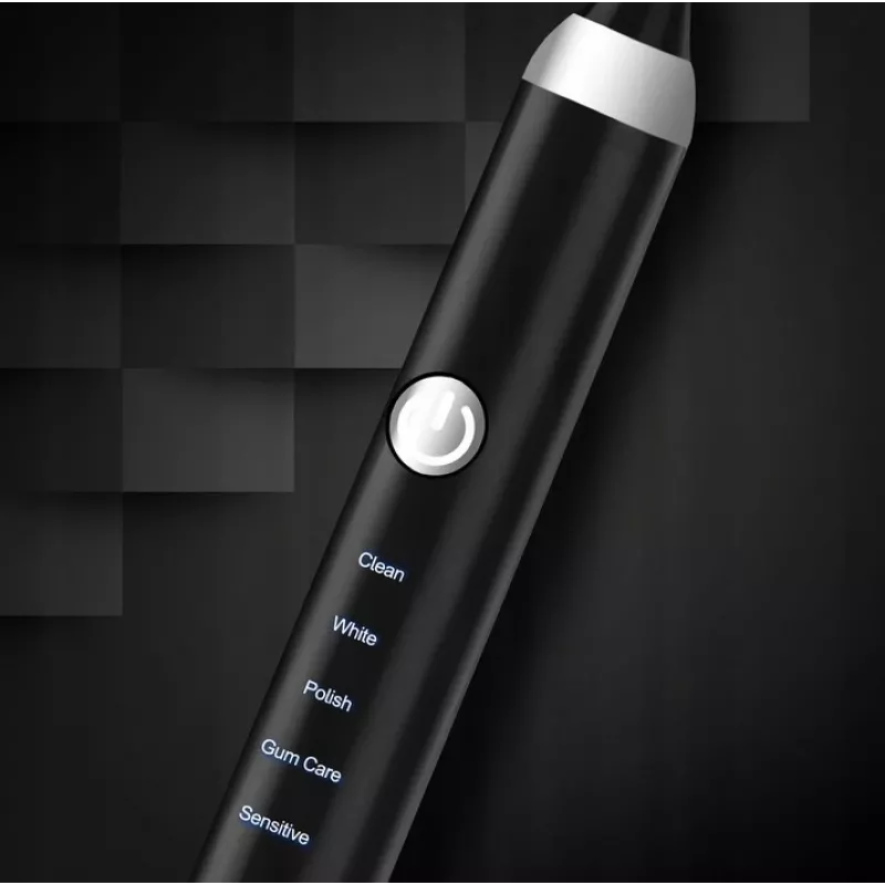 Sonic dantų šepetėlis Extralink Black 5 režimai