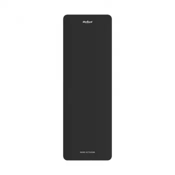 Gimnastikos pratimų kilimėlis Rebel RBA-3151-BK juodas, 1830×610 mm, 15 mm storio