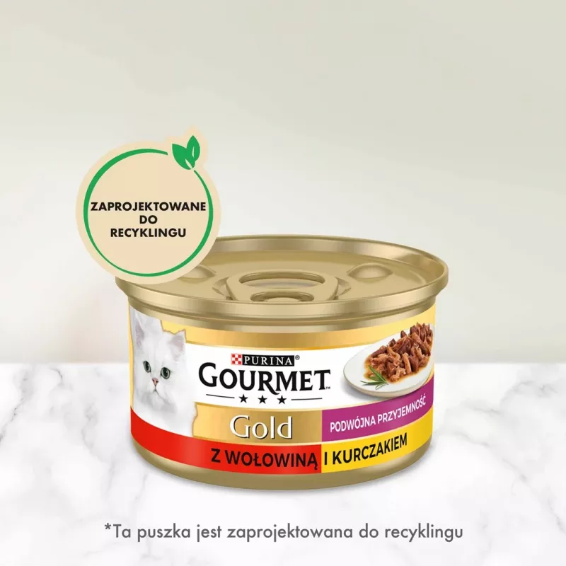 Gourmet Gold - Jautienos ir vištienos mišinys 85g