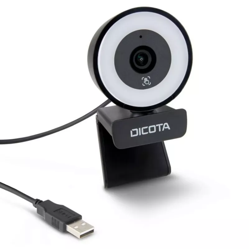 Internetinė kamera DICOTA D32066 5 MP 2592 x 1944 USB 2.0 juoda