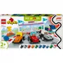 LEGO DUPLO 10445 F1 Team lenktyniniai automobiliai ir vairuotojai