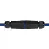 LogiLink IP68 lauko korpusas Keystone moduliams ir jungtims, plastikas, poliamidas, juodas, IP68, 140 mm, 36 mm, 36 mm