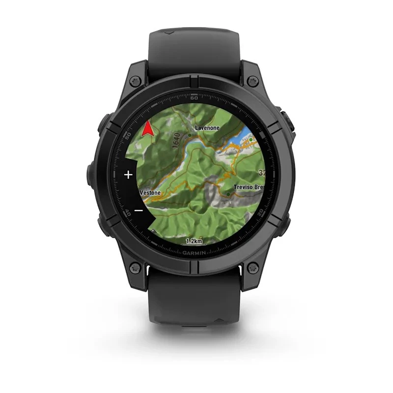 Garmin Fenix E 3.3 cm (1.3 inch) AMOLED 47 mm skaitmeninis 416 x 416 pikselių jutiklinis ekranas juodas Wi-Fi GPS (palydovas)