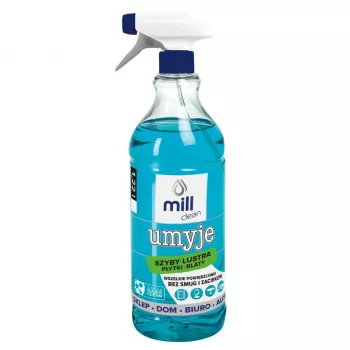 Valiklis stiklui ir plytelėms Mill CLEAN Umyje, 1,22 l, langams, veidrodžiams ir keramikai