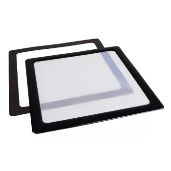 Dulkių filtras DEMCiflex DF0506 230 mm kvadratinis, juodas, plaunamas tinklelis, 230×230 mm ventiliatoriui arba angai