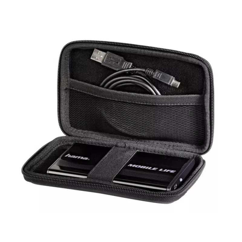 Dėklas Hama 2,5 colio HDD, EVA, juodas