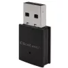 Belaidis Mini USB Wi-Fi adapteris QOLTEC 57007 – vienos juostos 2,4 GHz, iki 150 Mbps, vidinė antena