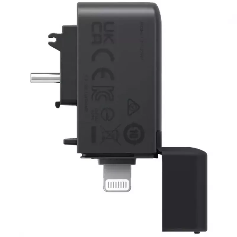 Card Reader Insta360 X4 Quick Reader USB-C Lightning juodas