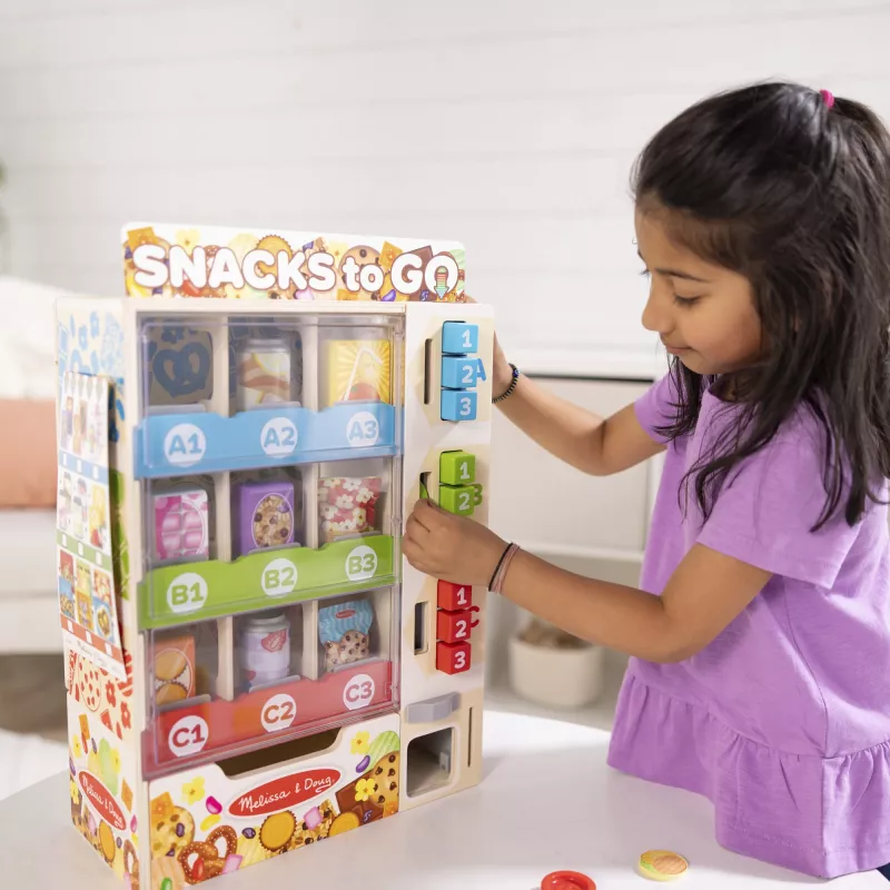 Melissa & Doug - Medinis automato žaidimų rinkinys, Parduotuvė
