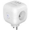 QOLTEC 52548 ilgintuvas su 3×AC lizdais ir USB prievadu