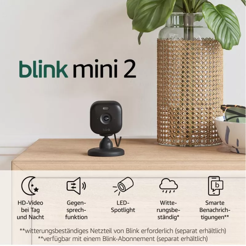 IP vaizdo stebėjimo kamera Amazon Blink Mini 2 1080p