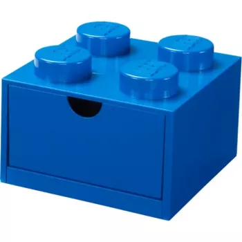 LEGO dėklas stalčiui 4, mėlynas, su smaigeliais
