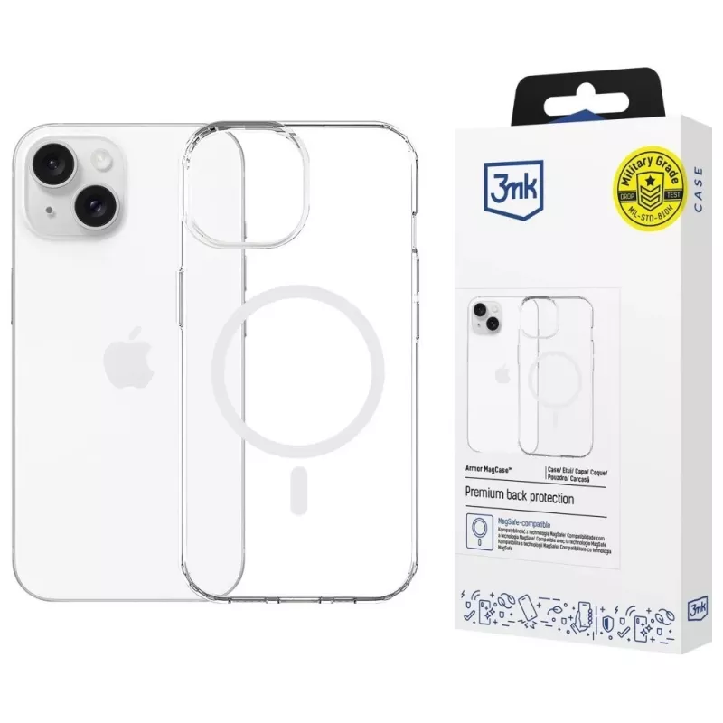 3MK Armor MagCase apsauginis dėklas Apple iPhone 13/14 su magnetiniu suderinamumu