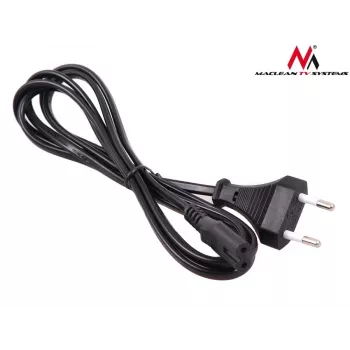 Maitinimo laidas MACLEAN MCTV-809 — 1,5 m, kištukas Type C – C1 mova, 220–250 V