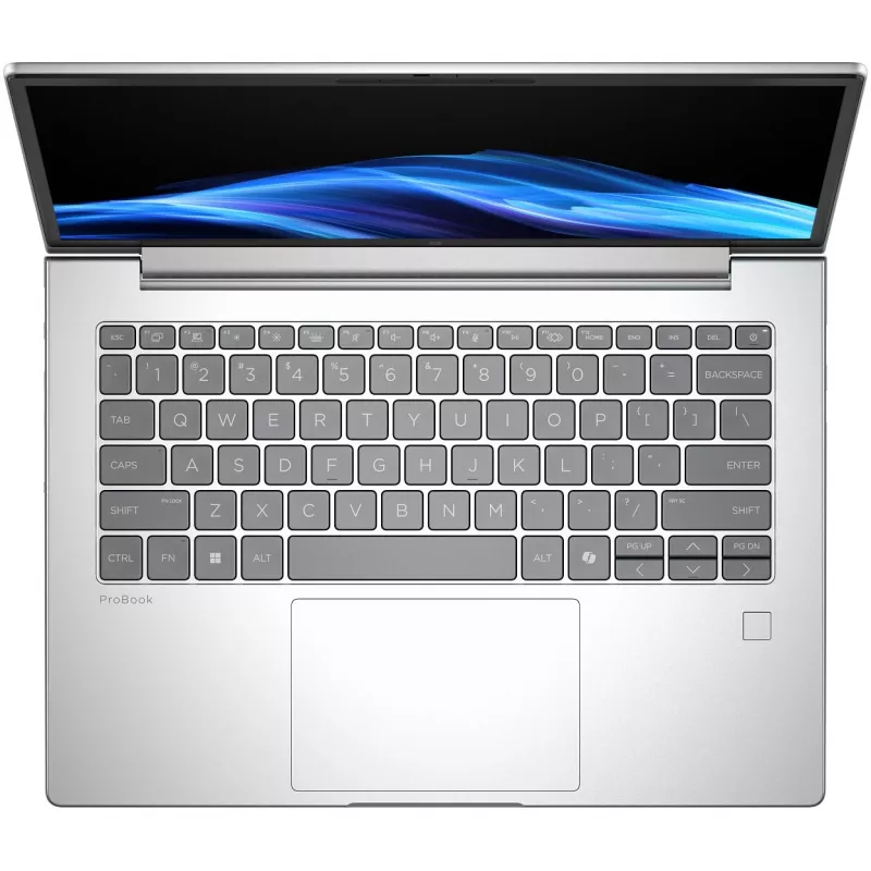 HP ProBook 4 G1a nešiojamas kompiuteris AI - AMD Ryzen 7 250 / 3.3 GHz - Win 11 Pro - Radeon 780M - 32 GB RAM - 1 TB SSD NVMe - 35,6 cm (14 colių)