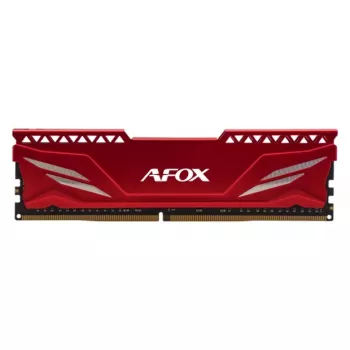 DDR4 RAM AFOX 16GB 3200MHz CL16 1x16GB 1.35V buferizuotas raudonas