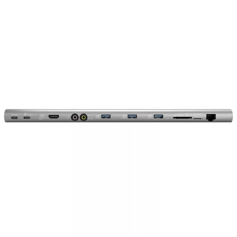 USB 3.2 Gen 1 Type-C šakotuvas Terratec Connect c6 su HDMI, Ethernet ir USB-A prievadais