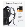 Inateck nešiojamojo kompiuterio kuprinė 15,6 inch BP01009 juoda 22-26,8 L