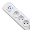 Apsauginis įtampos filtras Qoltec 50293 Baltas 8 AC lizdai 230 V