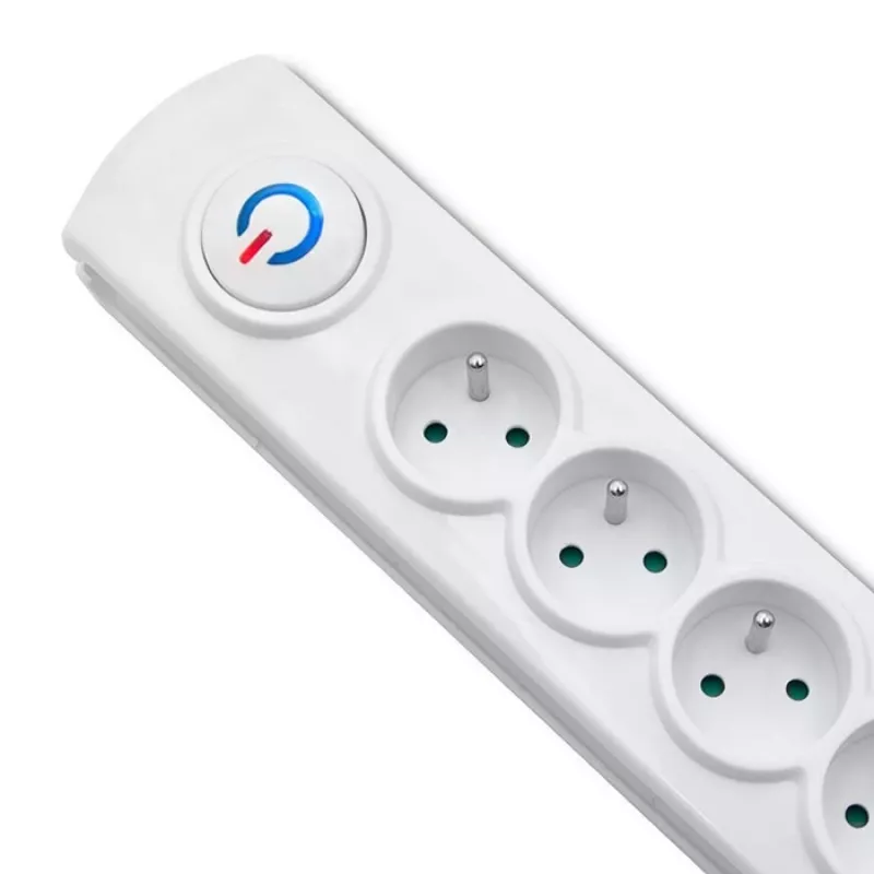 Apsauginis įtampos filtras Qoltec 50293 Baltas 8 AC lizdai 230 V