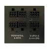 LC Power GP4 Series LC6460GP4 V2,4 - Maitinimo blokas (vidinis) - ATX12V 2,4 - 80 PLUS Gold - 460 W - aktyvus PFC (LC6460GP4)