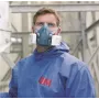 3M Respiratorinė pusveidė kaukė 7501 dydis S - silikoninė DIN EN 140 (7000104176)