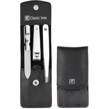 ZWILLING 97435-004-0 manikiūro/pedikiūro rinkinys juodame dėkle