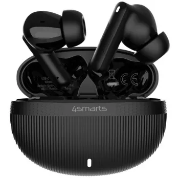 Ausinės 4smarts SkyBuds Pro ANC True Wireless Stereo Bluetooth Juodos