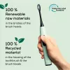 Dantų šepetėlis Beurer SC 50 pipirmėčių garsinė dantų šepetėlis Green Planet 10515