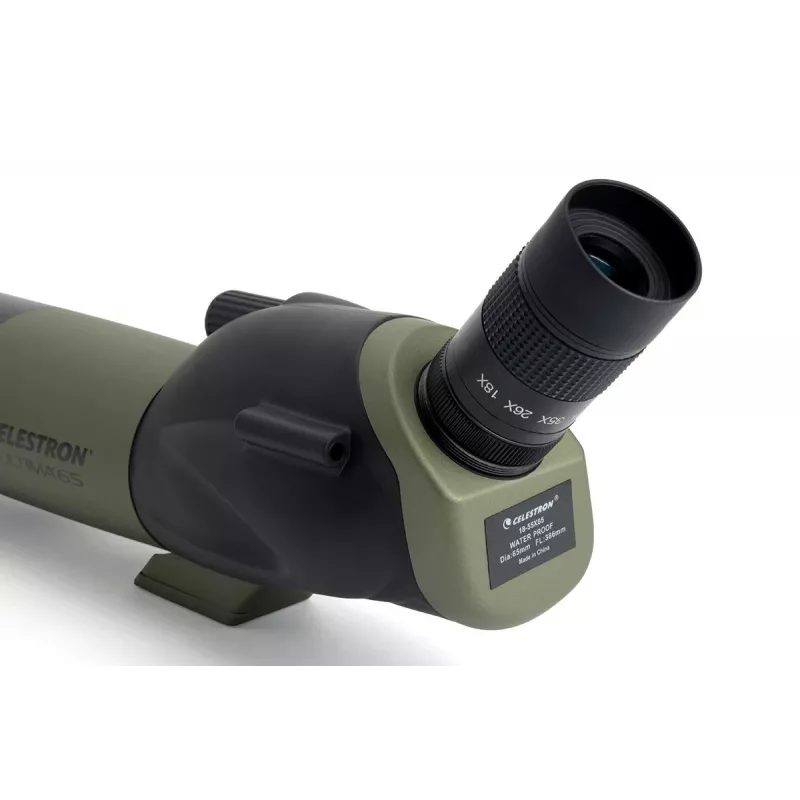 Žiūroninis vamzdis Celestron Ultima 65 55x BaK-4 Juodas, Pilkas