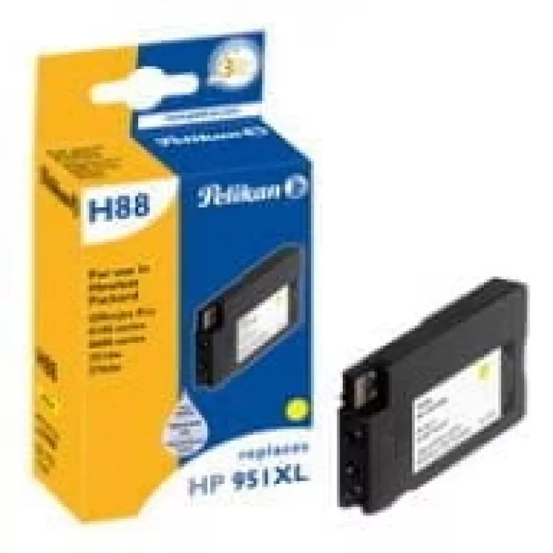Kasetė spausdintuvui Pelikan Patrone HP H88 CN047AE HP951XL geltona