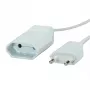 Maitinimo laidas Bachmann 233.284 Baltas 2 m